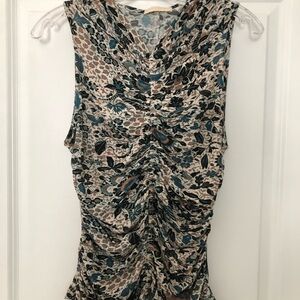 Ulla Johnson Ruched Sleeveless Top